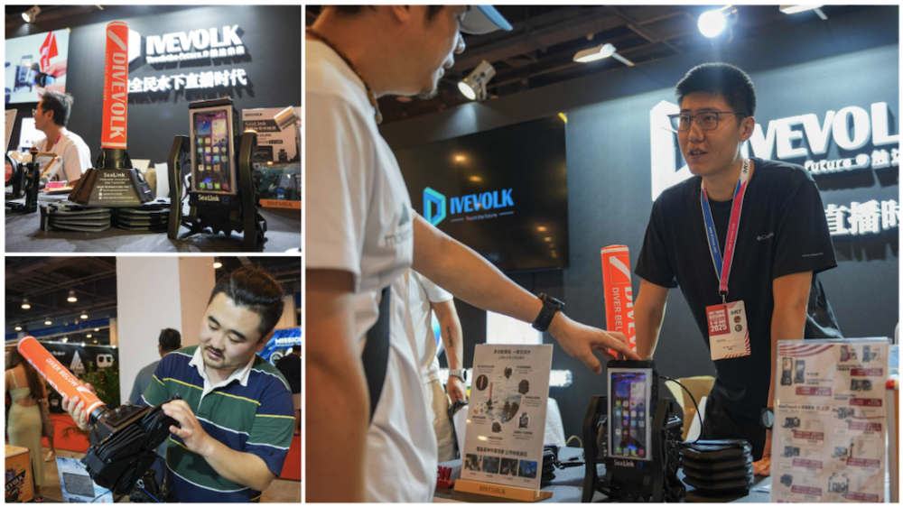 DIVEVOLK闪耀2025北京DRT潜水展：前沿科技首秀与用户深度互动