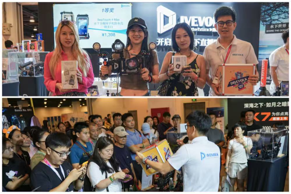 DIVEVOLK闪耀2025北京DRT潜水展：前沿科技首秀与用户深度互动