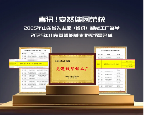 省级双料冠军！安然集团智能制造实践获高度认可